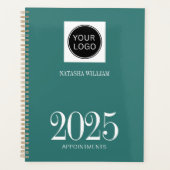 Logo d'entreprise moderne Turquoise vert 2025 (Devant)