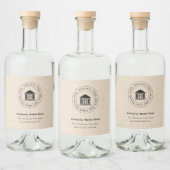 Logo d'entreprise | Name | Étiquettes de bouteille (Bouteilles)