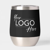 Logo d'entreprise noir (Arrière)