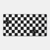 Logo d'entreprise noir et blanc Chèques de marque  (Recto)