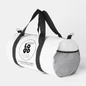 Logo d'entreprise noir personnalisé sur le sac bla (Coin droit)