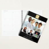 Logo d'entreprise noire photo collage 2026 (Devant avec enveloppe)