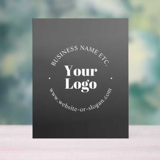 Logo d'entreprise ou design & texte modifiable (Neutre)