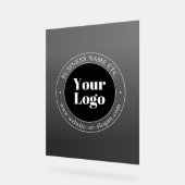 Logo d'entreprise ou design & texte modifiable (Angle)