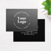 Logo d'entreprise ou design & texte modifiable (Bureau)