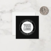 Logo d'entreprise ou Modèle de texte de conception (Devant/Arrière en situation)