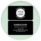 Logo d'entreprise ou toute image et texte modifiab