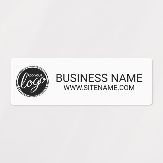 Logo d'entreprise personnalisé avec Étiquettes de  (Design 1)