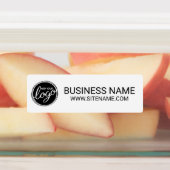 Logo d'entreprise personnalisé avec Étiquettes de  (Apposé)