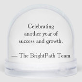 Logo d'entreprise personnalisé | Cadeau profession (Arrière)