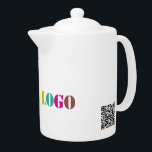 Logo d'entreprise personnalisé Don de théière prom<br><div class="desc">Teapots with Custom Company Logo Your Business Promotional Personalized Gift - Make Unique Your Own Design - Ajouter votre logo / image / ou texte / plus - Redimensionner et déplacer ou supprimer et ajouter des éléments / image avec outil de personnalisation. Choisissez / ajoutez vos couleurs préférées arrière -...</div>