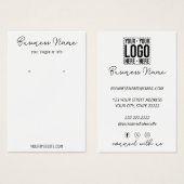 Logo d'entreprise personnalisé Entreprise Cool mod (Devant & derrière)