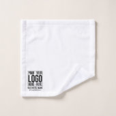 Logo d'entreprise personnalisé Entreprise Cool mod (Gant de toilette)