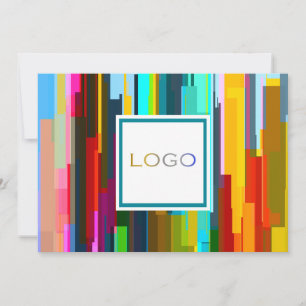 Logo d'entreprise personnalisé et carte de signatu