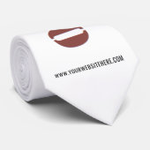 Logo d'entreprise personnalisé et Cravate d'entrep (Roulé)