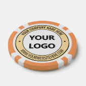 Logo d'entreprise personnalisé et Modèle de jetons (Simple)