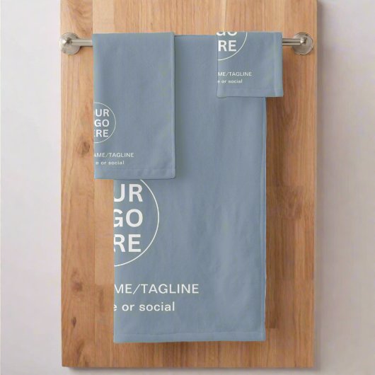 Logo d'entreprise personnalisé et texte l Dusty Bl