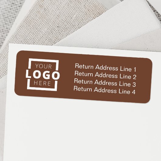 Logo d'entreprise personnalisé Étiquette de marque