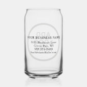 Logo d'entreprise personnalisé Nom Adresse Site We (Verso)