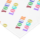 Logo d'entreprise personnalisé photo nappe promoti (Angle)