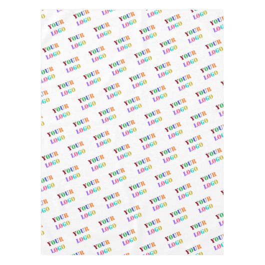 Logo d'entreprise personnalisé photo nappe promoti (Devant)