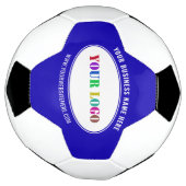 Logo d'entreprise personnalisé Texte Balle de socc (Tourné)
