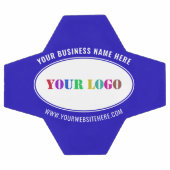 Logo d'entreprise personnalisé Texte Balle de socc (Plat)