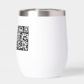 Logo d'entreprise promotionnel et code QR personna (Arrière)