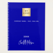 Logo d'entreprise Royal blue monogram 2026 (Devant)