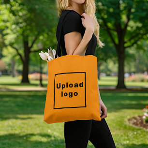 Logo d'entreprise Sac fourre-tout orange