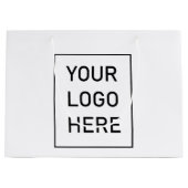 Logo d'entreprise | Sacs de courses personnalisés  (Devant)