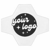 Logo d'entreprise simple en noir et blanc (Plat)