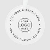 Logo d'entreprise | Simple Noël épuré minimaliste (devant)