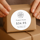 Logo d'entreprise | Sticker pour étiquette de prix