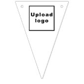 Logo d'entreprise sur la bannière de Bunting Trian (Deuxième drapeau)