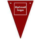 Logo d'entreprise sur la bannière de Bunting Trian (Deuxième drapeau)