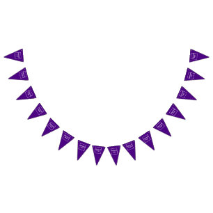 Logo d'entreprise sur la bannière de Bunting Trian