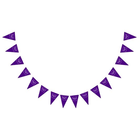 Logo d'entreprise sur la bannière de Bunting Trian (Tout)