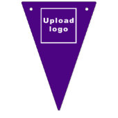 Logo d'entreprise sur la bannière de Bunting Trian (Deuxième drapeau)