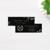 Logo d'entreprise vert minimal merci insérer (Bureau)