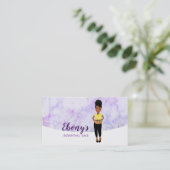 Logo des cartes de visite Essential Oils (Debout devant)