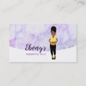 Logo des cartes de visite Essential Oils (Devant)