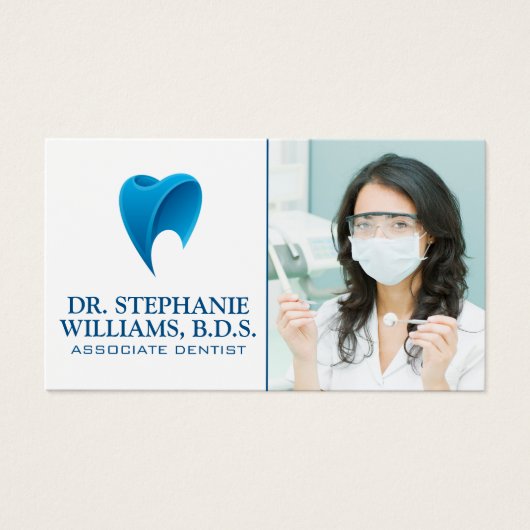 Logo des dents | Professionnel dentaire | Code Qr (Devant)