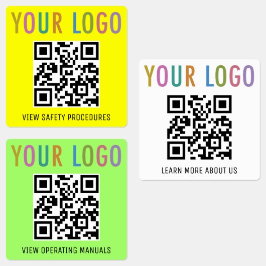 Logo des Étiquettes de code QR étanche pour la con (Groupe)