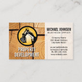 Logo des machines de construction | Cartes coupées (Devant)