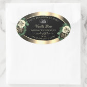 Logo des Roses de crème Florale Étiquette (Sac)