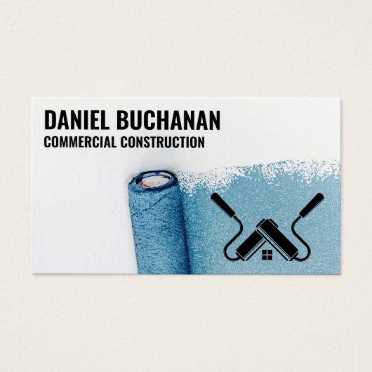 Logo des rouleaux de peinture | Mur peint (Devant)