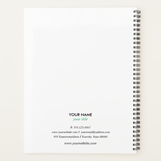 Logo des services de nettoyage à la mode rose Gold (Dos)