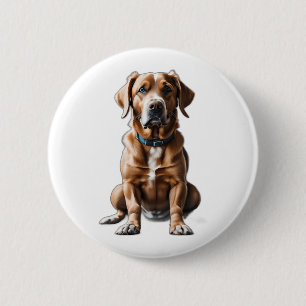 logo design T-shirt hond Ronde Button 5,7 Cm