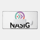 Logo Desk Pad - logo aan de bovenkant (Keyboard & Muis)